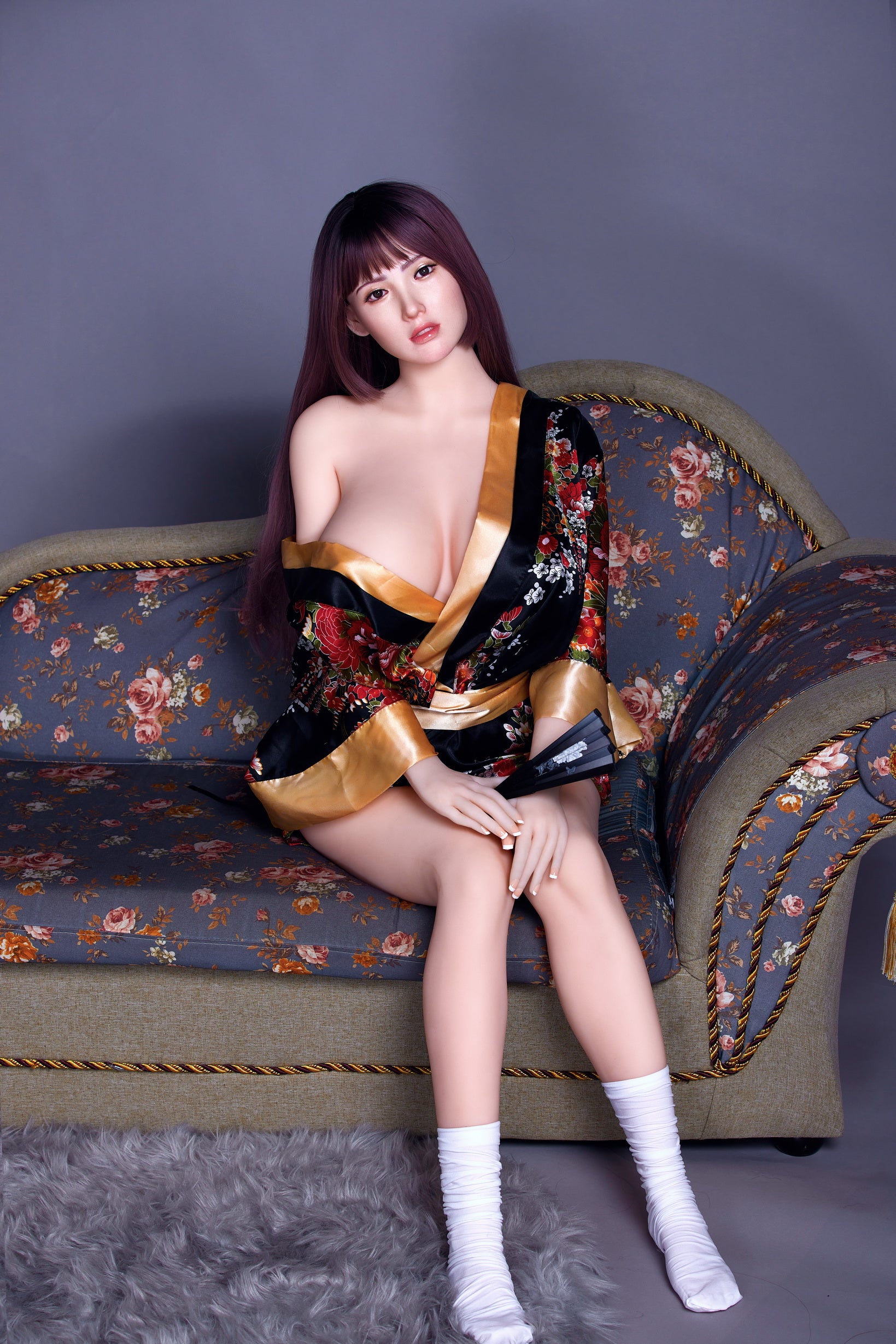 163cm/5ft3 H-cup Silicone Head TPE Body Sex Doll – Miya