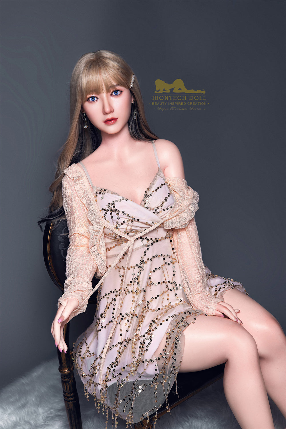 身長152cm/5フィート、Bカップのシリコン製セックスドール – キャンディ