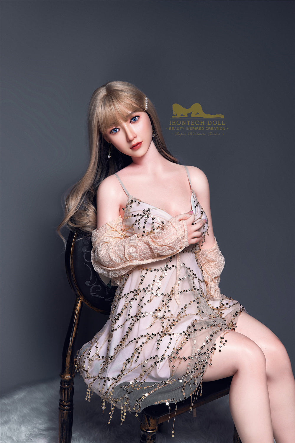 身長152cm/5フィート、Bカップのシリコン製セックスドール – キャンディ
