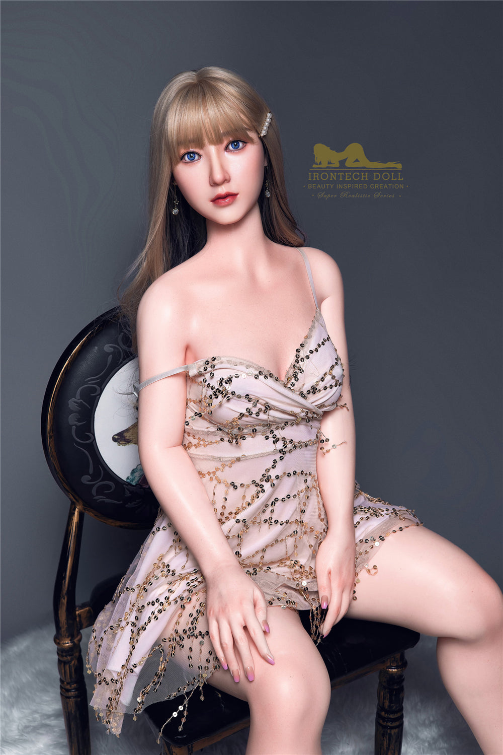 身長152cm/5フィート、Bカップのシリコン製セックスドール – キャンディ