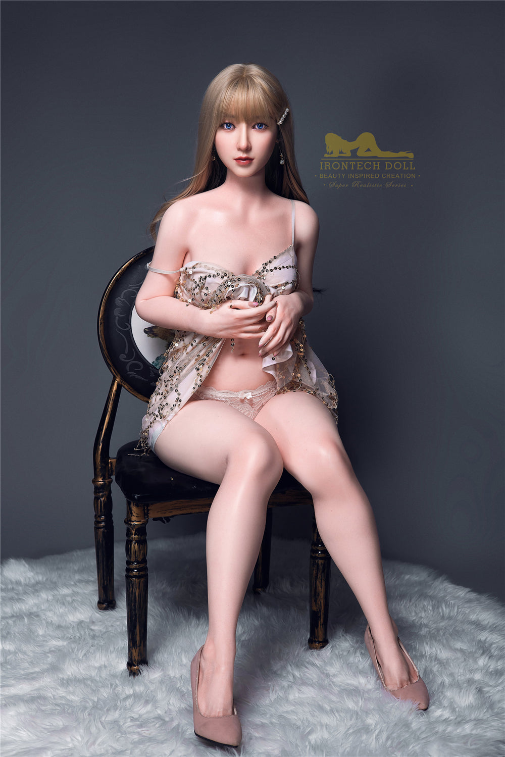 身長152cm/5フィート、Bカップのシリコン製セックスドール – キャンディ