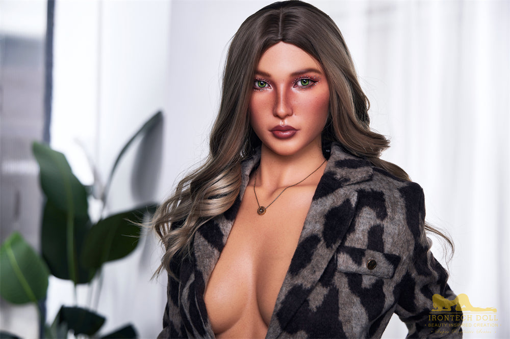 168 cm große Silikon-Sexdoll mit B-Körbchen – Catlin