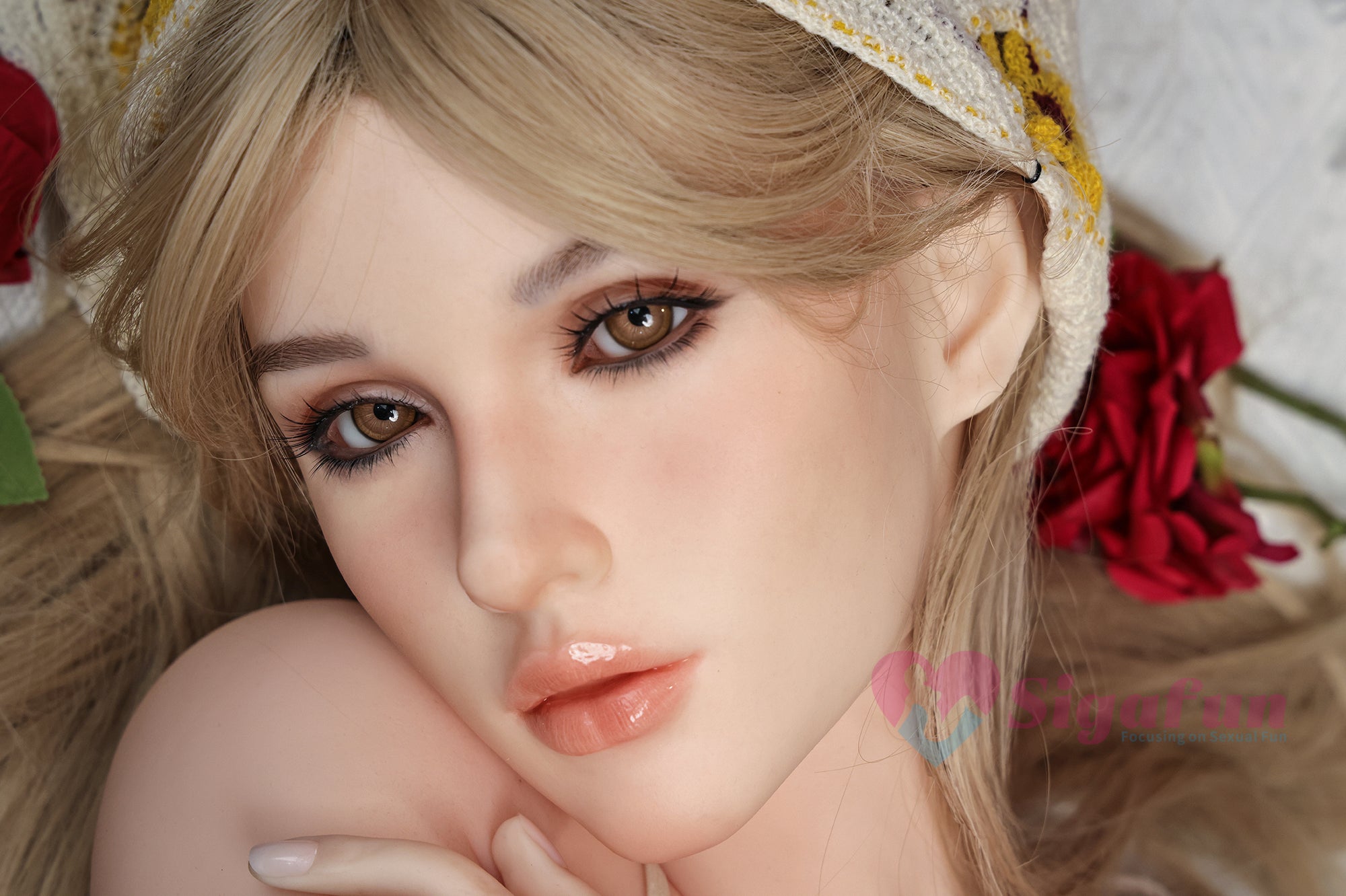 163cm/5ft3 E-cup Silicone Head TPE Body Sex Doll – Natalia