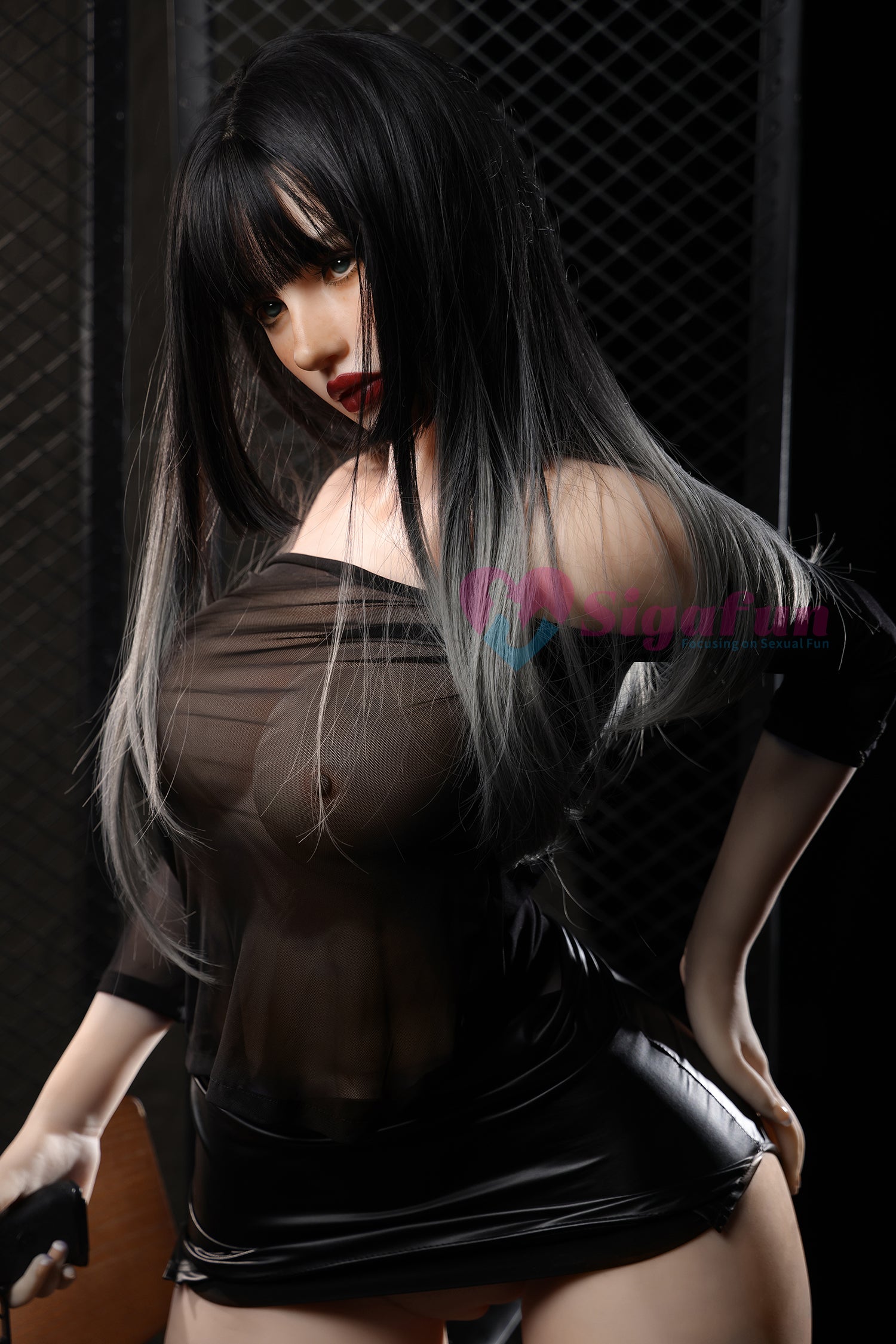 164cm/5ft3 H-cup Silicone Head TPE Body Sex Doll – Adalynn