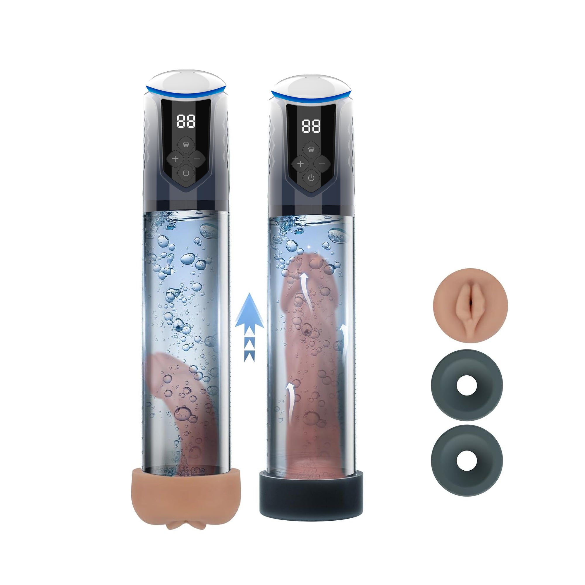 Electric Penis Pump with 5 Suction Modes & LED Display