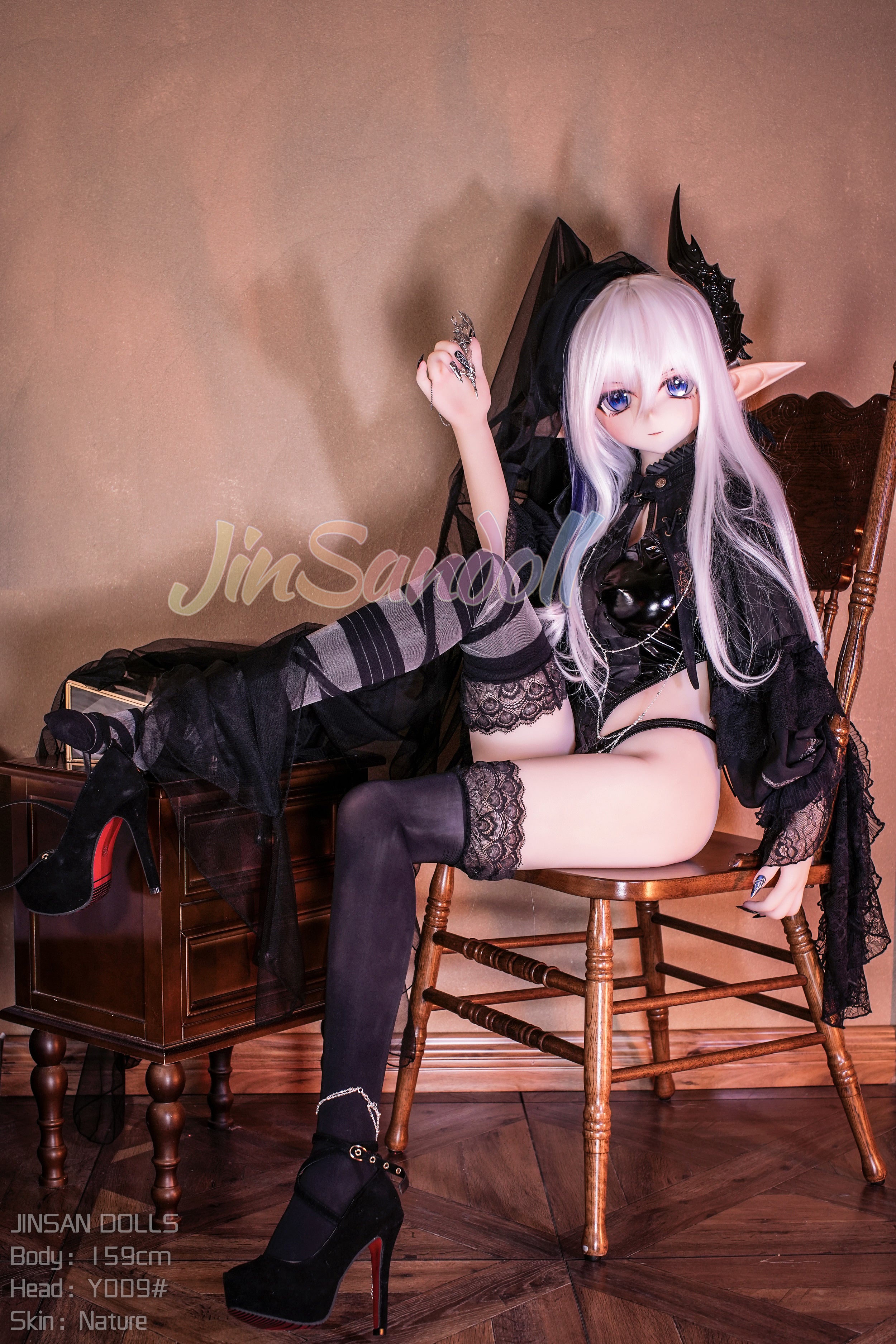 身長159cm/5フィート2インチ、Dカップ、S-TPE製セックスドール – ダズル