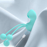 Silicone Multiple Vibrating Beads Suction Stimulator