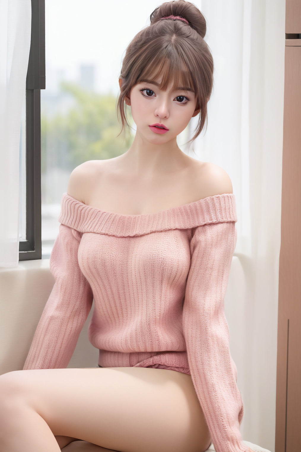 159cm/5ft2 D-cup Silicone Sex Doll – Petra