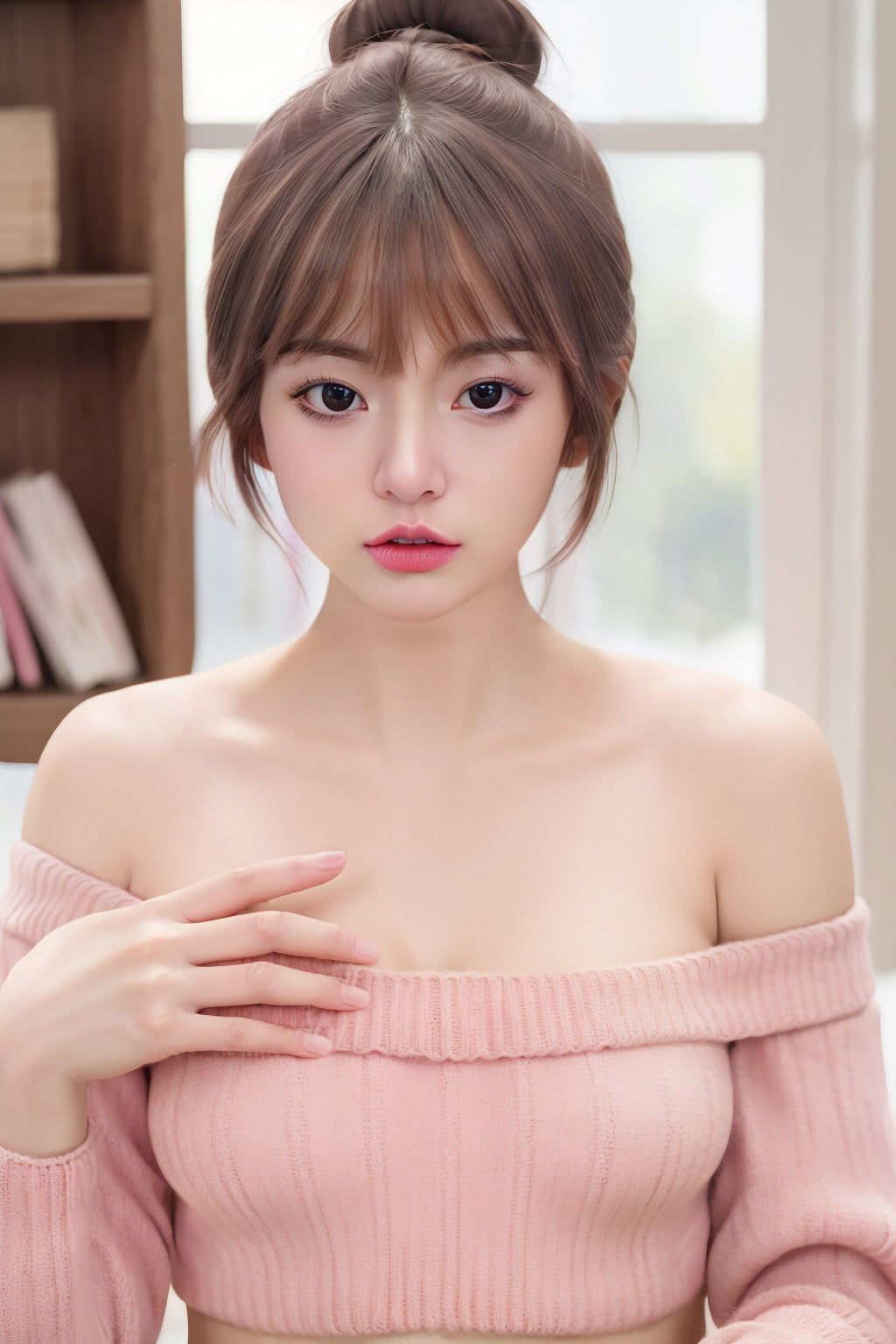 159cm/5ft2 D-cup Silicone Sex Doll – Petra