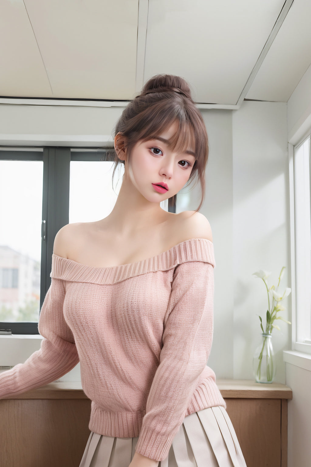 159cm/5ft2 D-cup Silicone Sex Doll – Petra