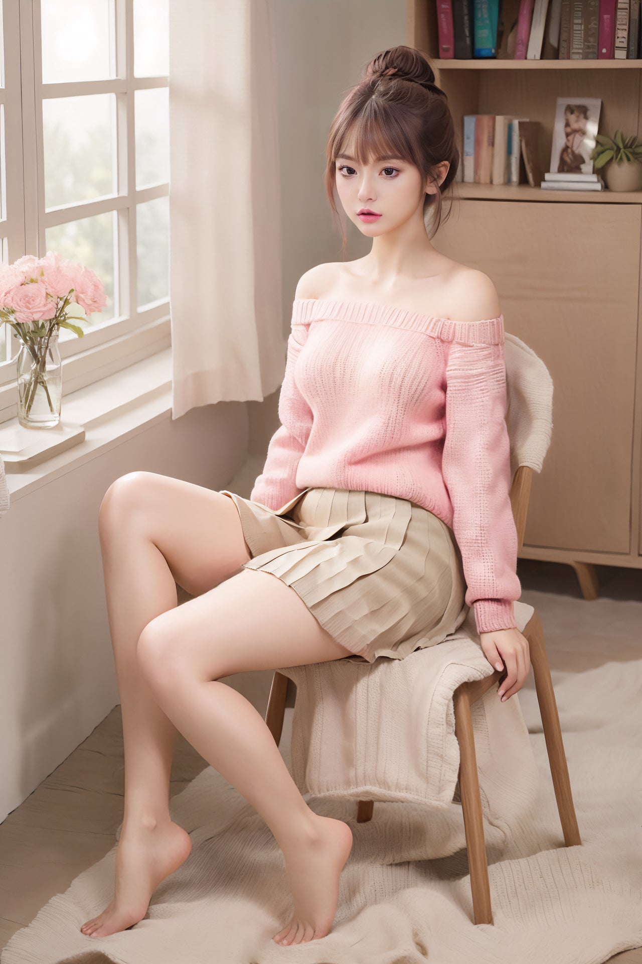 159cm/5ft2 D-cup Silicone Sex Doll – Petra