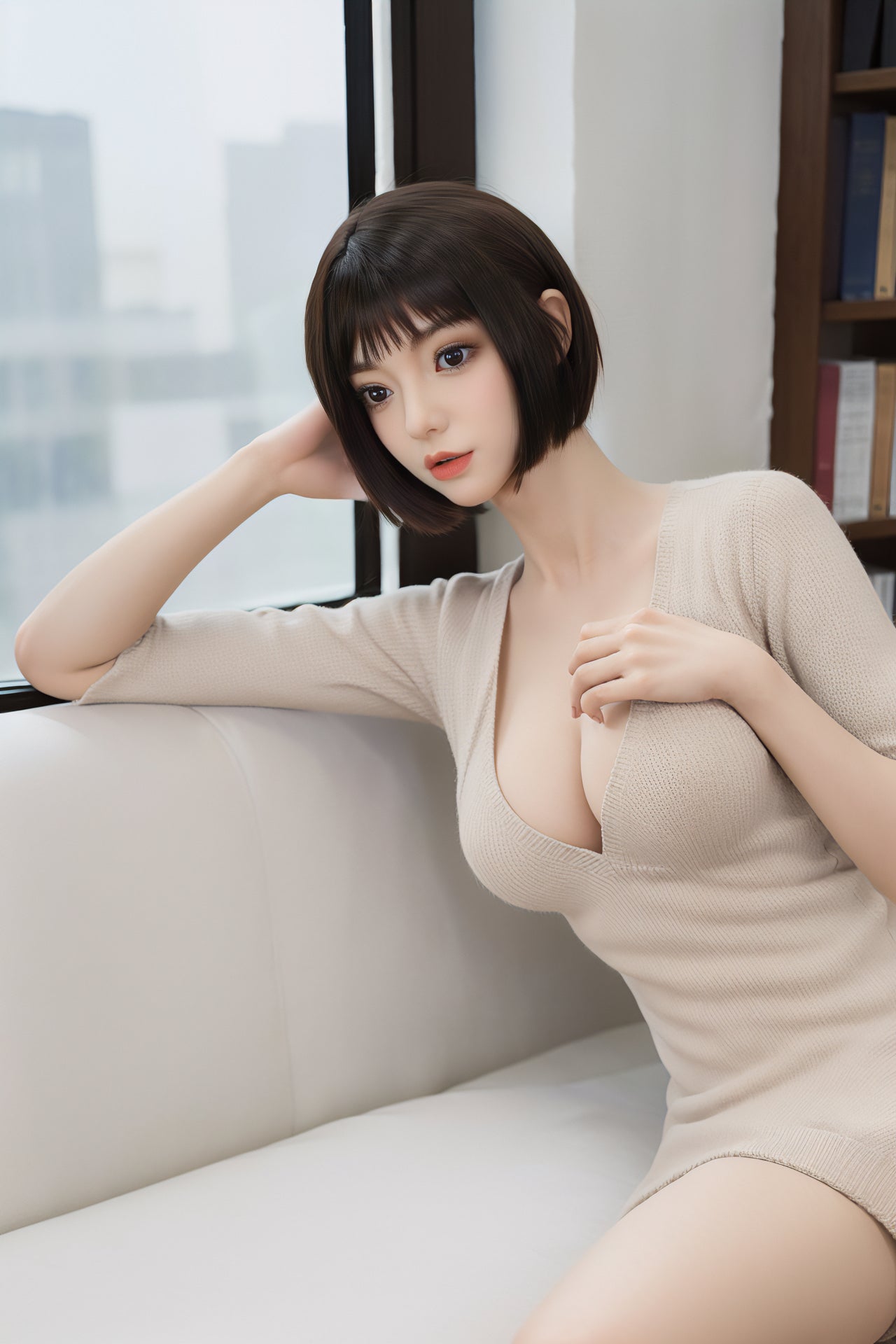 163cm/5ft3 E-cup Silicone Sex Doll – Belinda