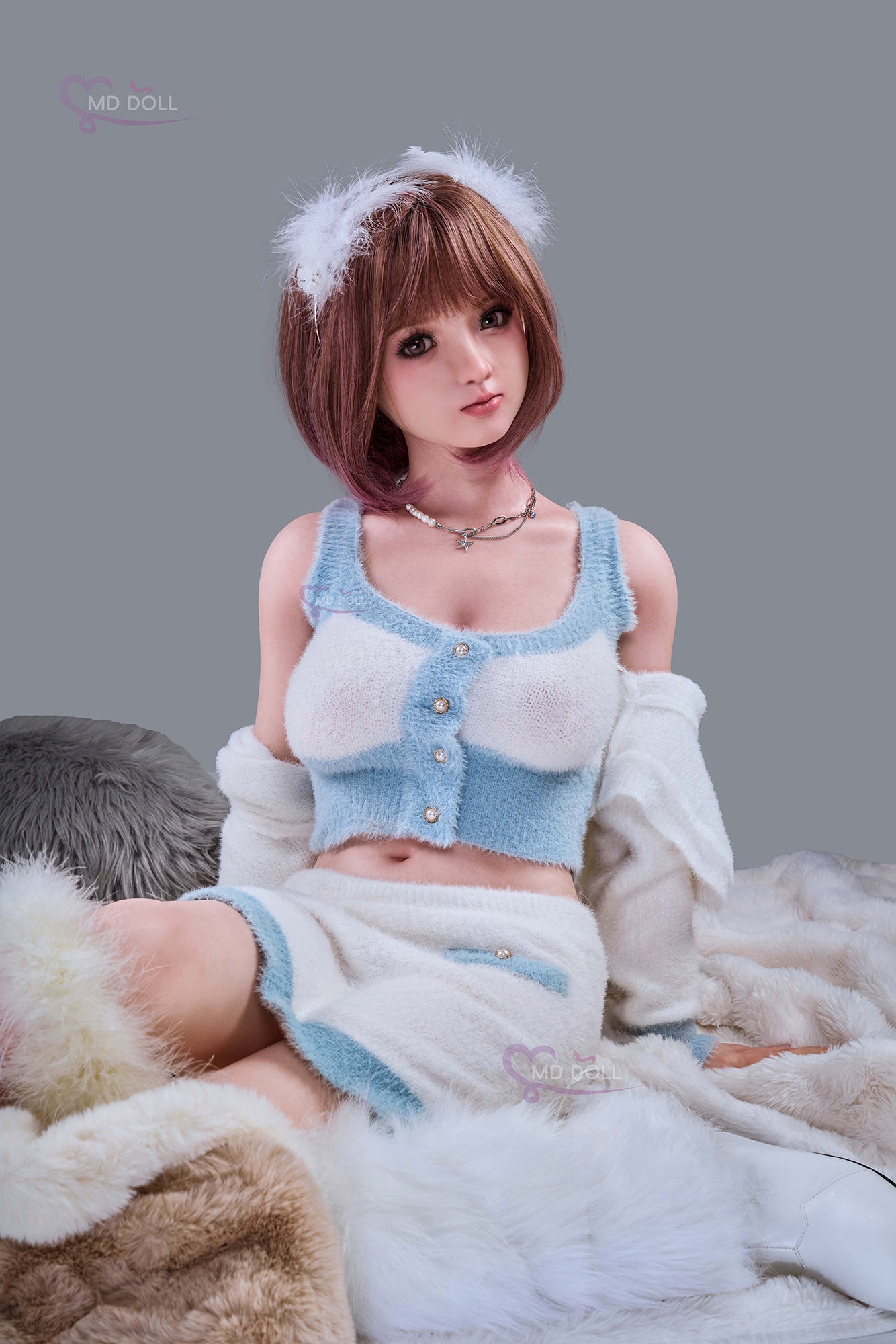 150cm/4ft9 E-cup Silicone Sex Doll – Vika