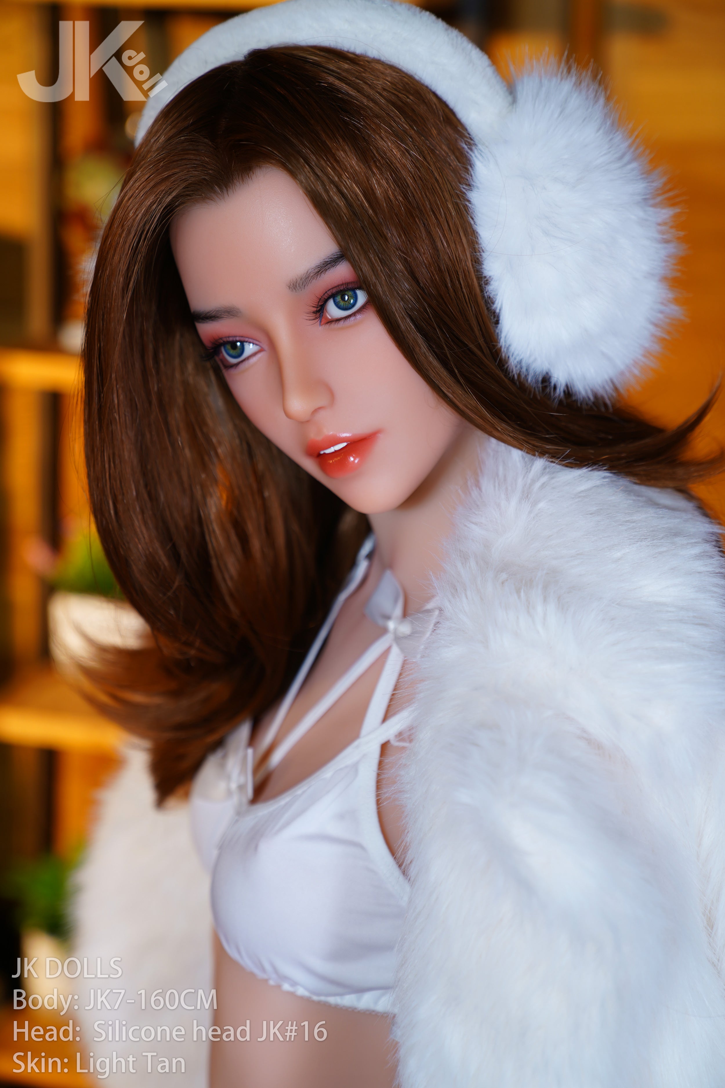 160cm/5ft3 C-cup Silicone Head S-TPE Body Sex Doll – Zaida
