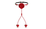 2-in-1 Rose Gag & Vibrating Nipple Clamps