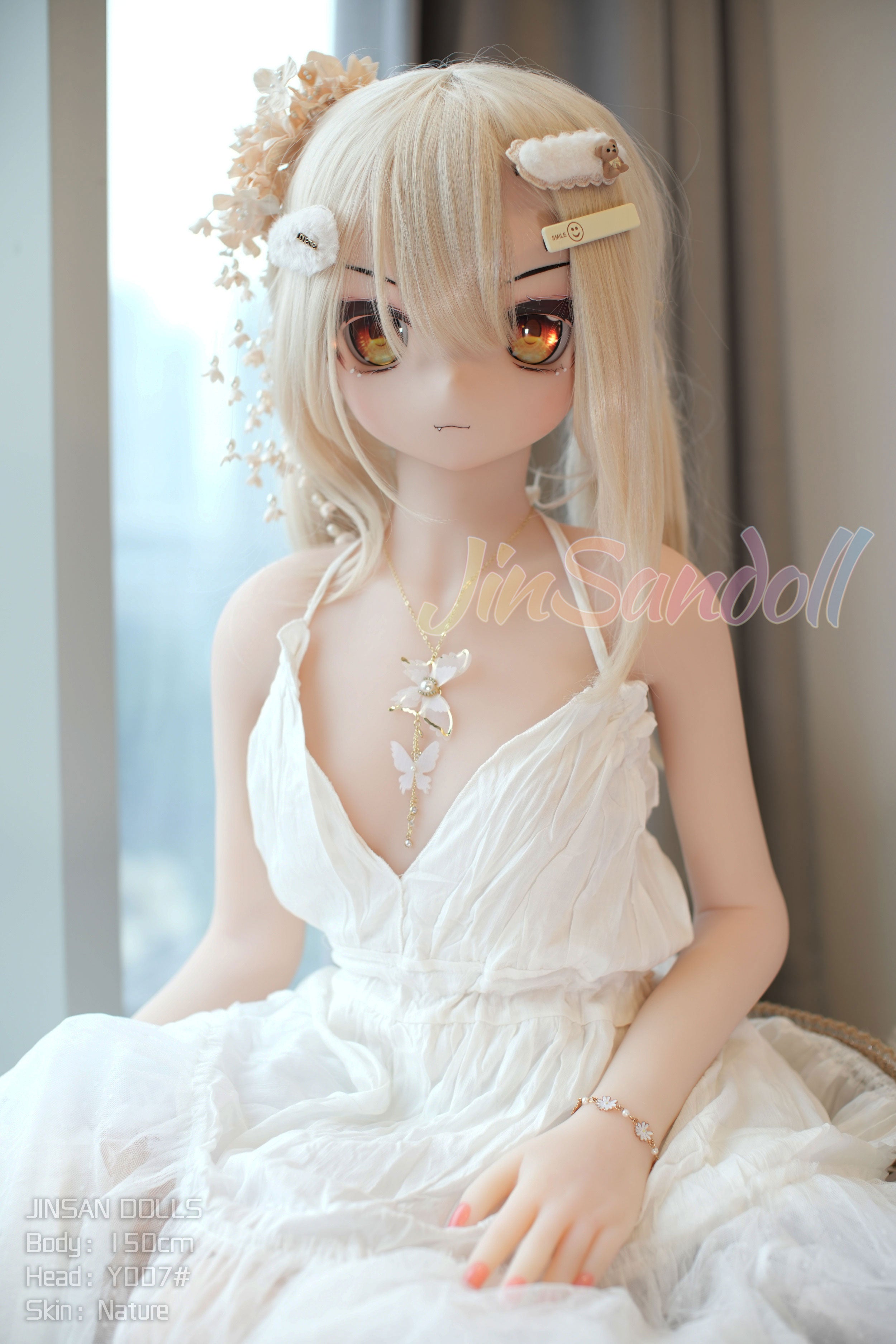 150cm/4ft9 A-cup S-TPE Sex Doll – Delicia