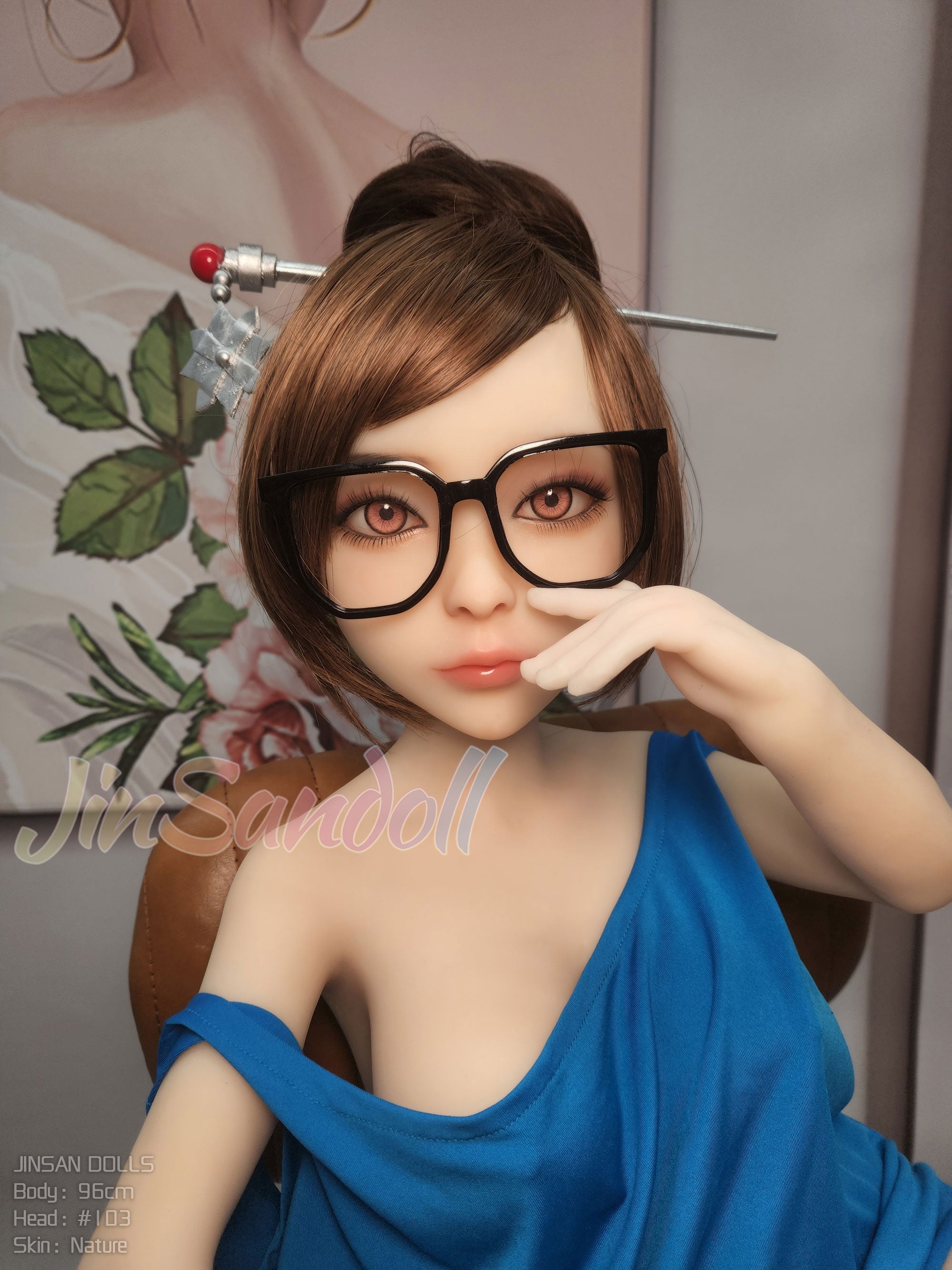 156 cm große, B-Körbchen-S-TPE-Sexdoll – Fiona