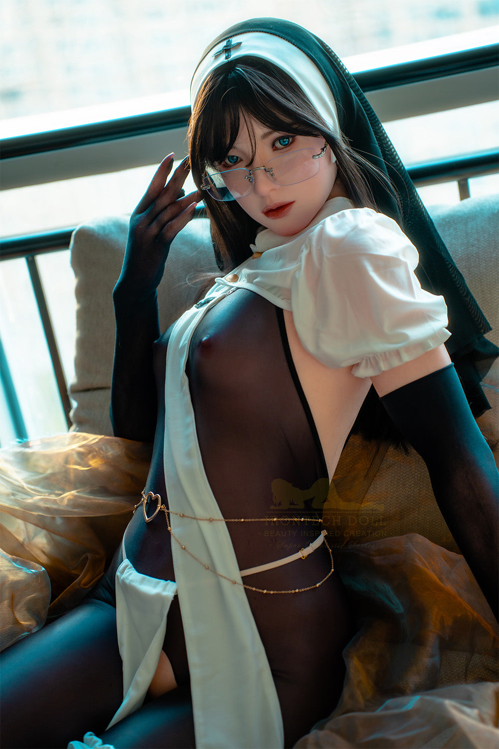 身長162cm/5フィート3インチ、Cカップのシリコン製セックスドール – ヨナ
