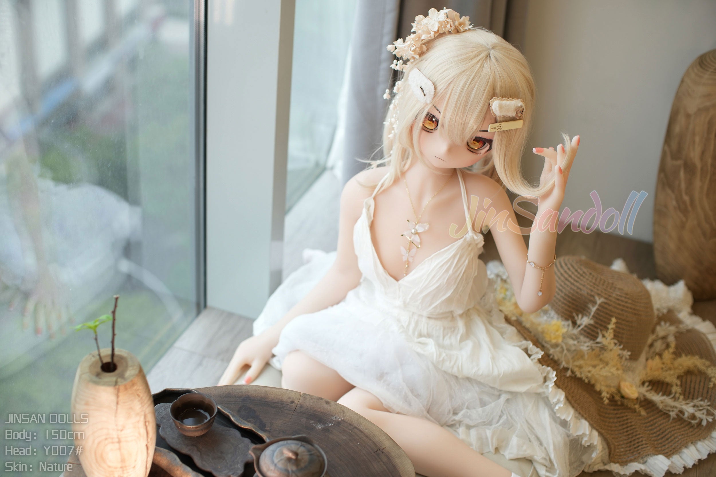 150cm/5フィート Aカップ S-TPE セックスドール – Flames