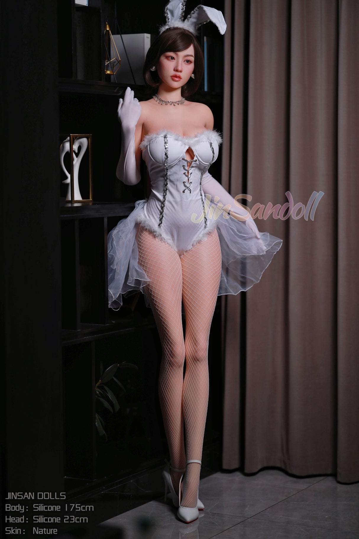 175cm/5ft9 F-cup Silicone Sex Doll – Mysti