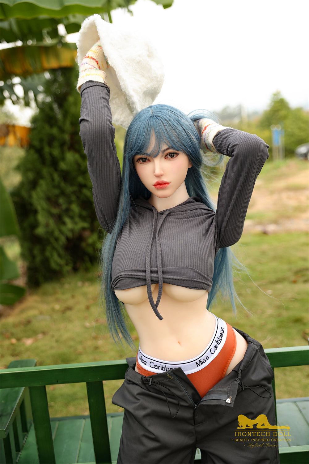 159cm/5ft2 F-cup Silicone Head TPE Body Sex Doll – Joline