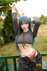 159cm/5ft2 F-cup Silicone Head TPE Body Sex Doll – Joline