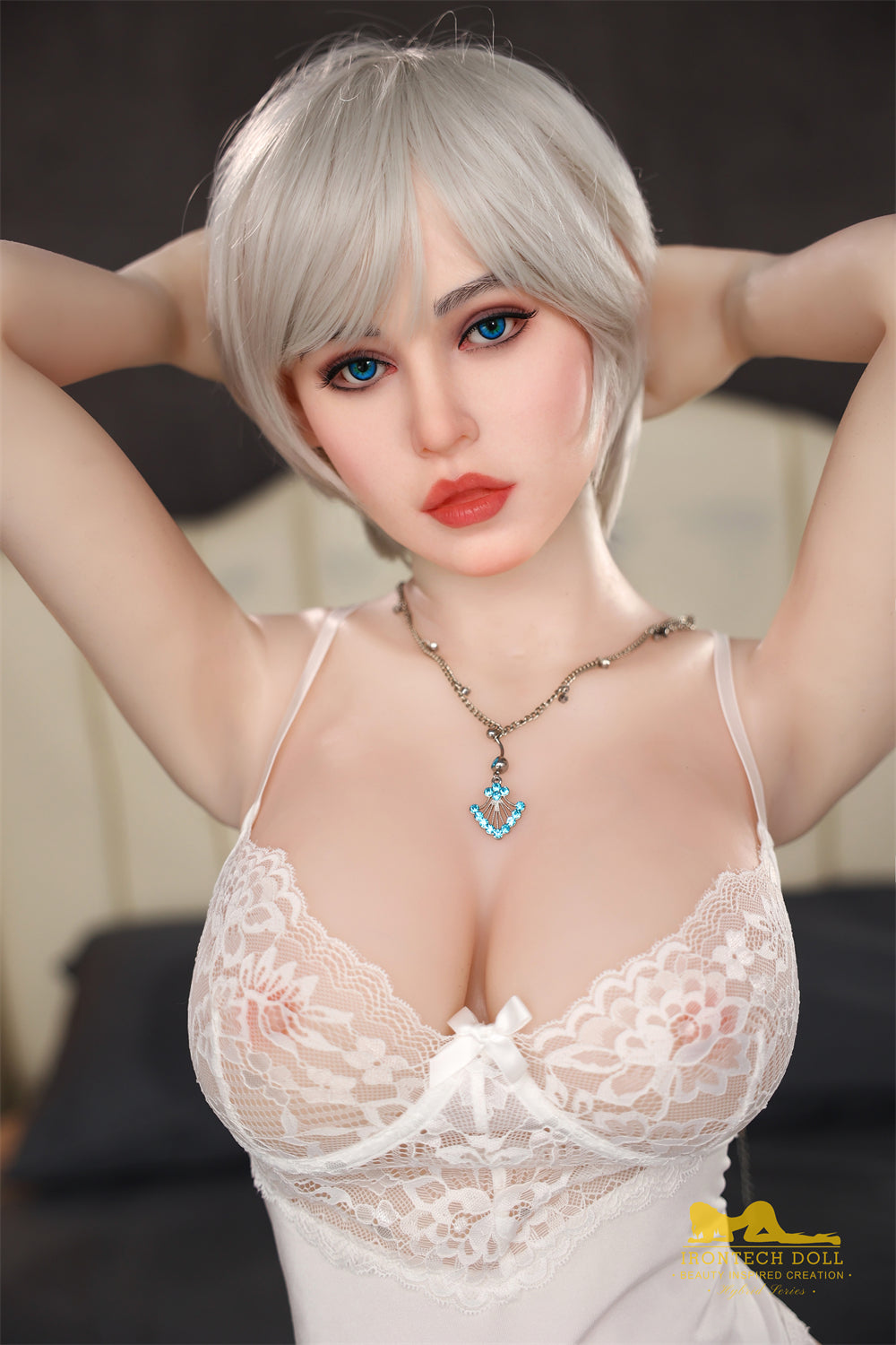 159cm/5ft2 E-cup Silicone Head TPE Body Sex Doll – Jewel
