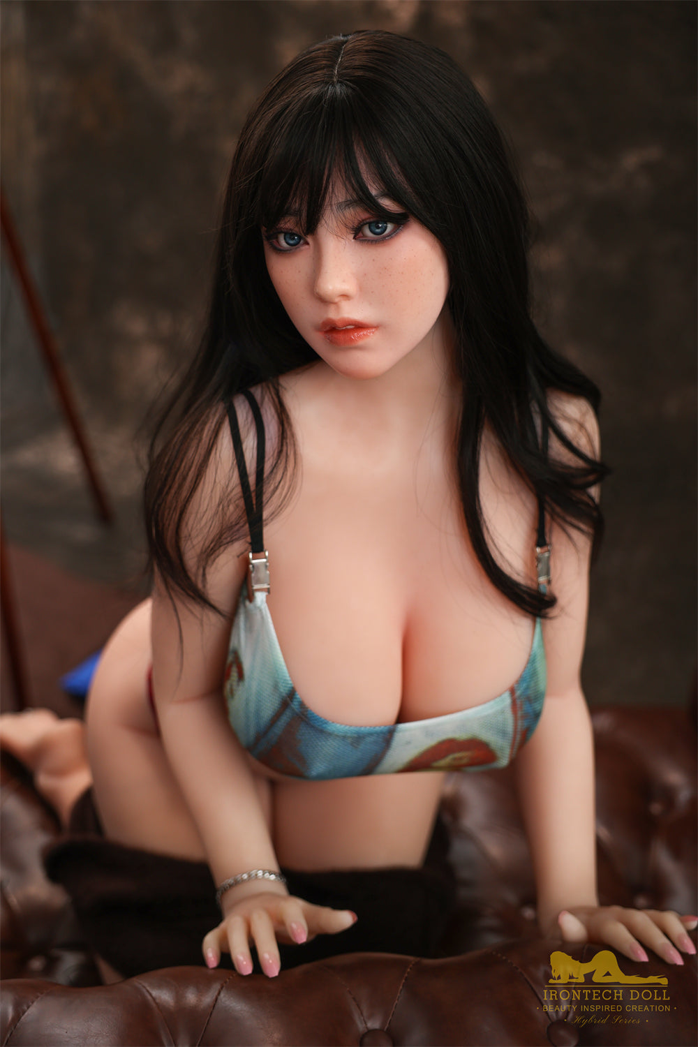 161cm/5ft3 G-cup Silicone Head TPE Body Sex Doll – Eileen
