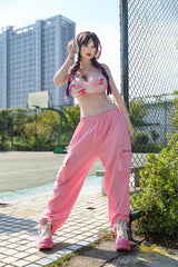 163cm/5ft3 F-cup Silicone Head TPE Body Sex Doll – Sasha