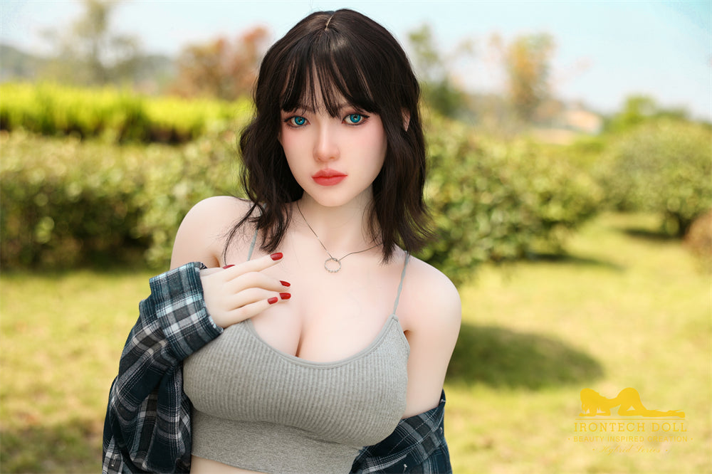 159cm/5ft2 F-cup Silicone Head TPE Body Sex Doll – Yeona