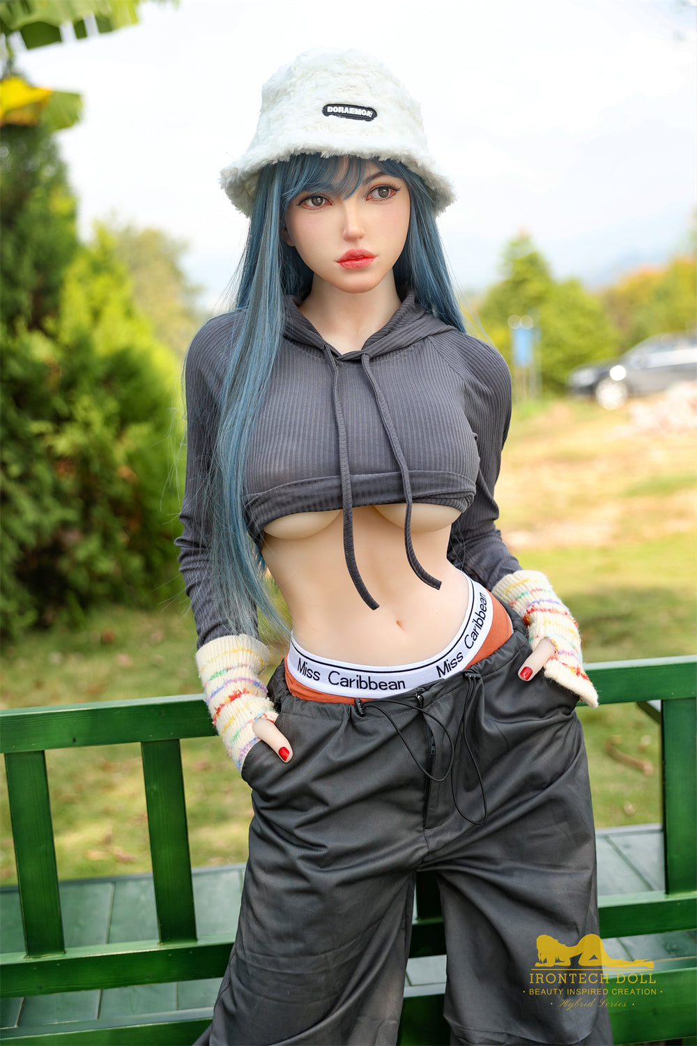 159cm/5ft2 F-cup Silicone Head TPE Body Sex Doll – Joline