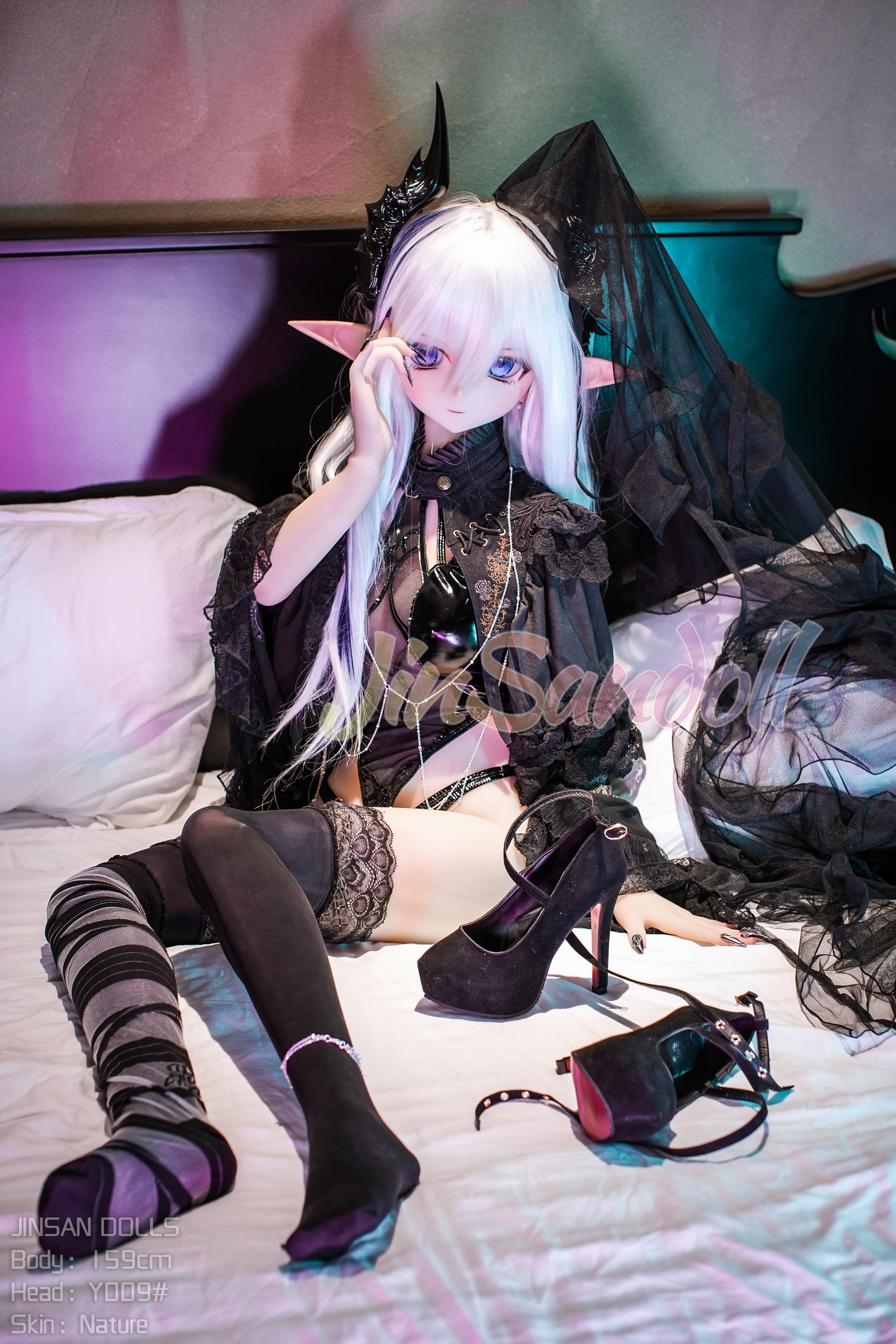 身長159cm/5フィート2インチ、Dカップ、S-TPE製セックスドール – ダズル