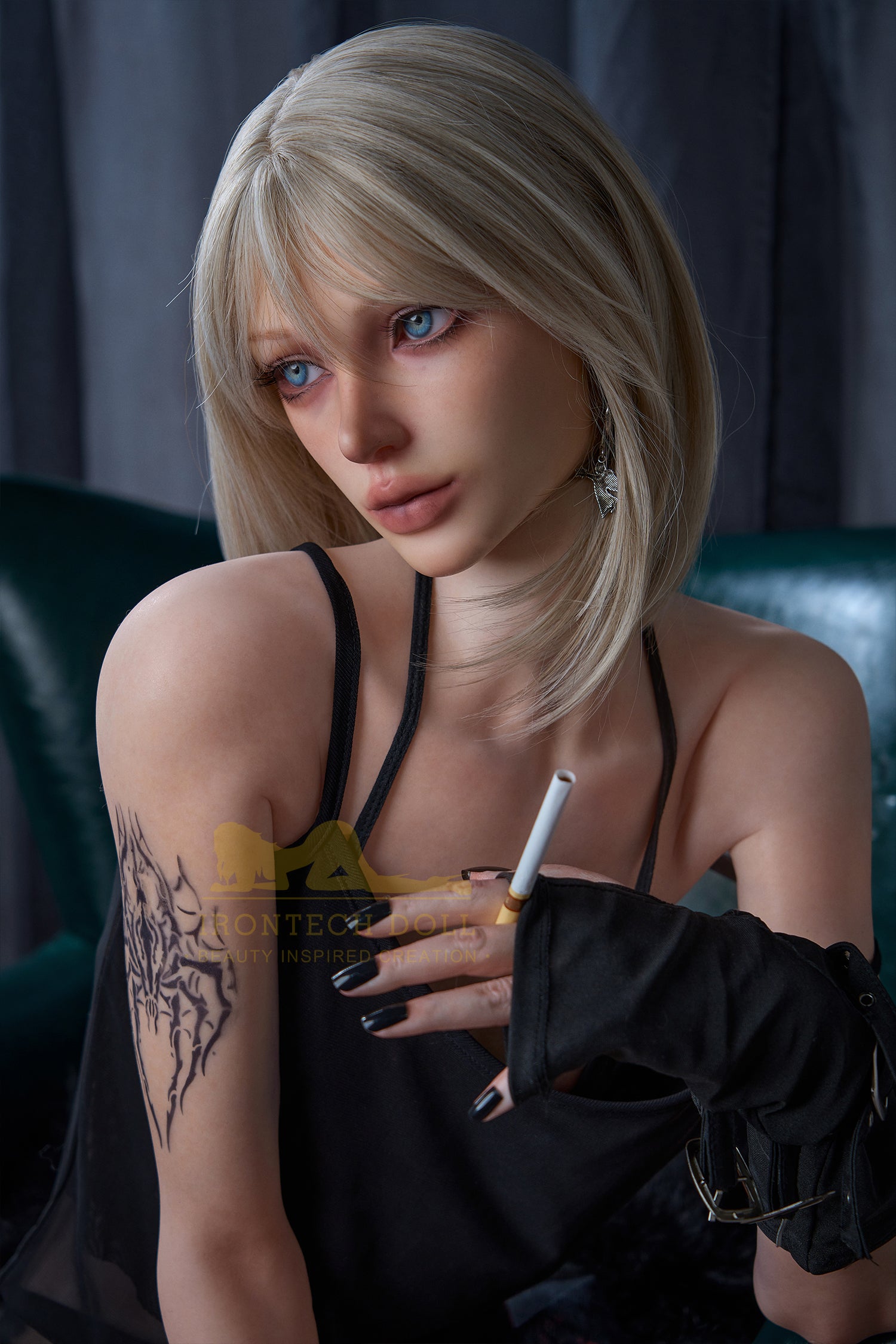 161cm/5ft3 A-cup Silicone Sex Doll – Bailey