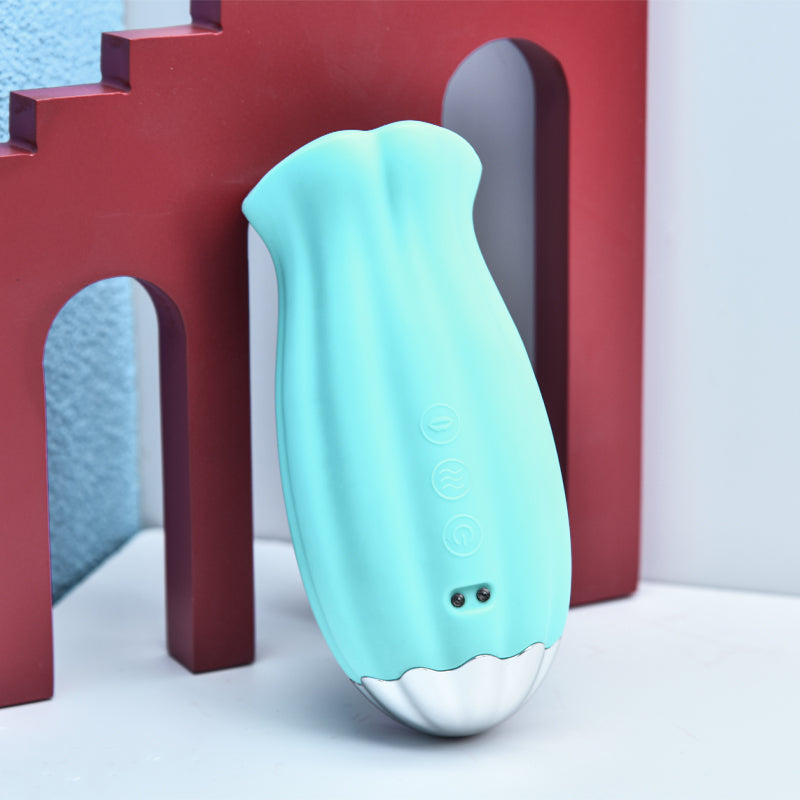Dual-Motor Tongue & Ball Oral Sex Stimulator