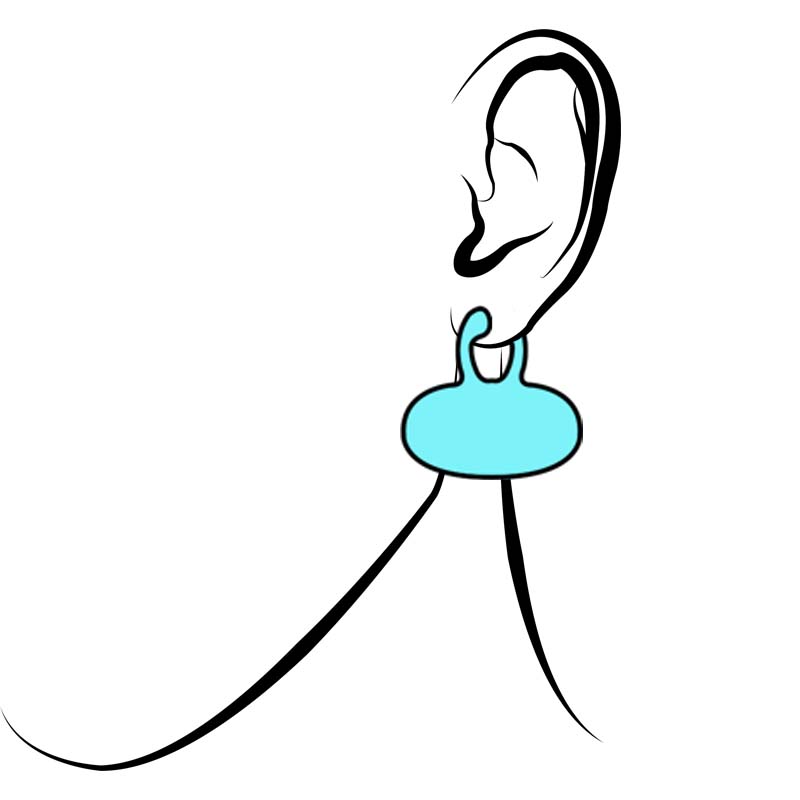 10-Speed Vibrating Nose Clip & Egg Massager