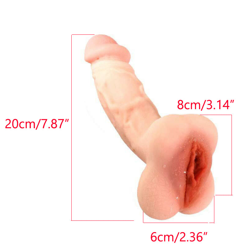 New Soft Lifelike Realistic Dildo For Adult Pocket Pussy Male Female