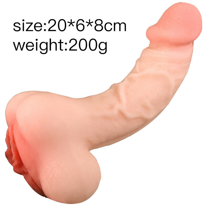 New Soft Lifelike Realistic Dildo For Adult Pocket Pussy Male Female