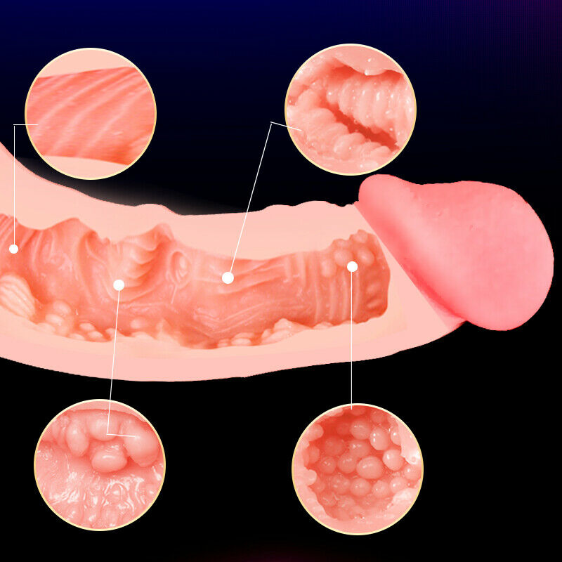 New Soft Lifelike Realistic Dildo For Adult Pocket Pussy Male Female