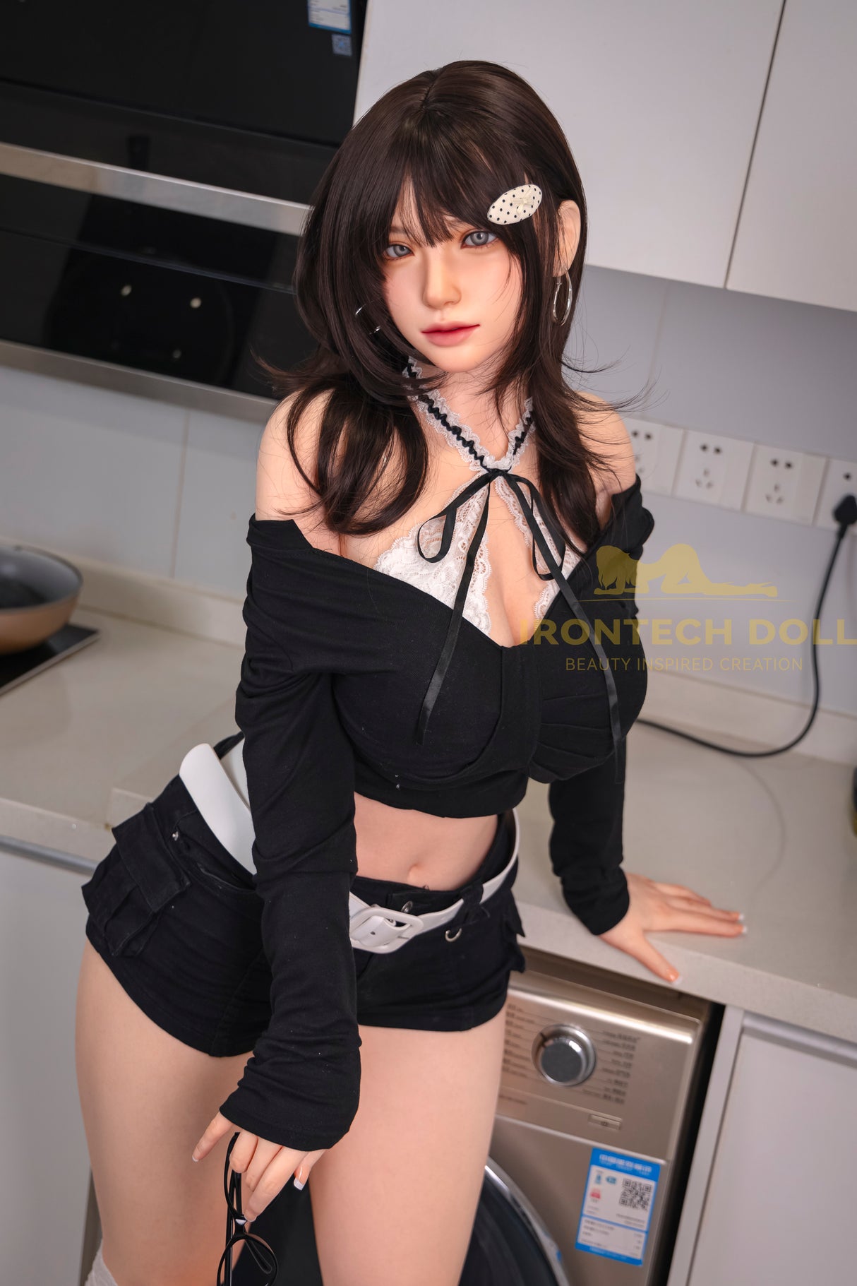 165cm/5ft5 G-cup Silicone Sex Doll – Kitty