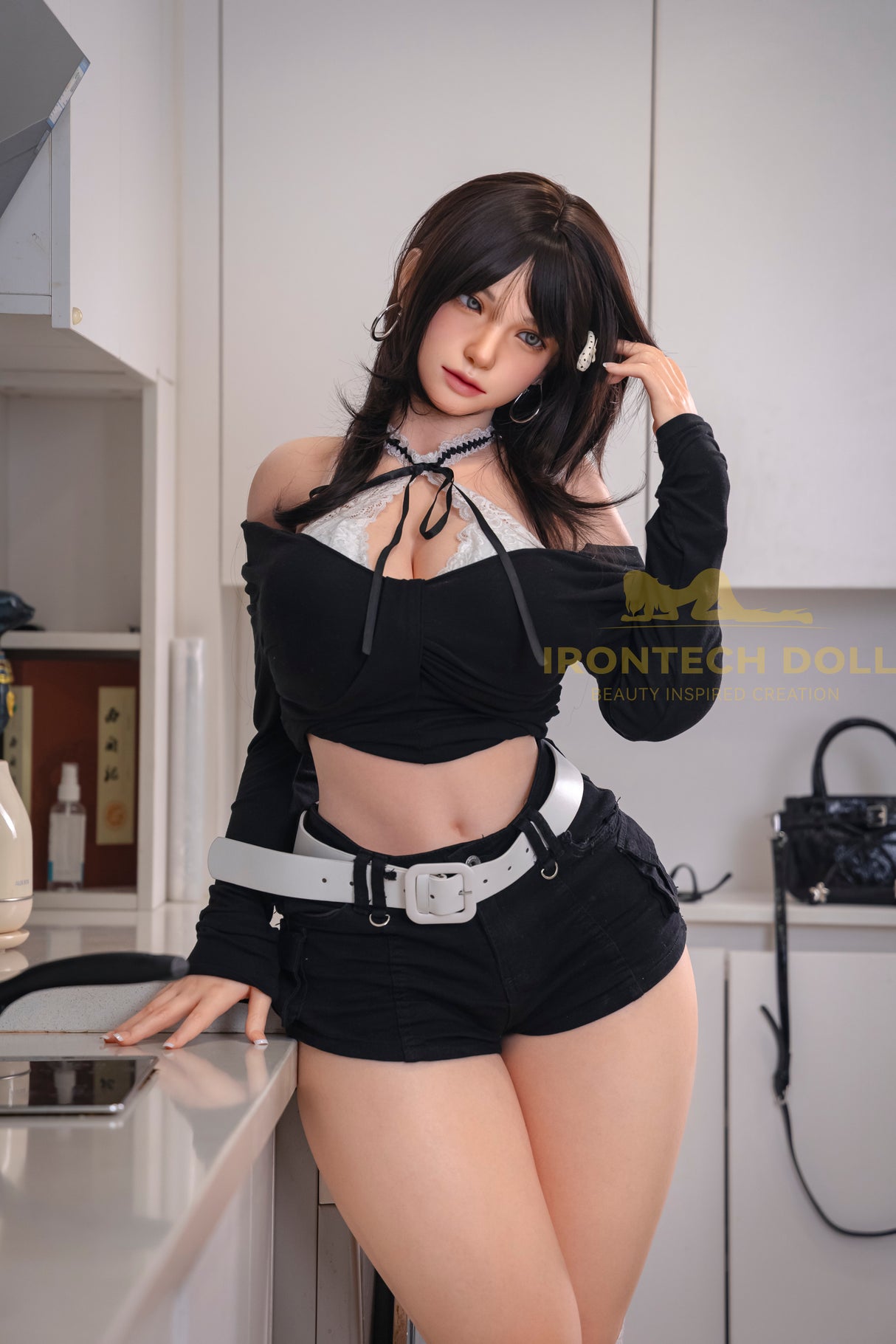 165cm/5ft5 G-cup Silicone Sex Doll – Kitty