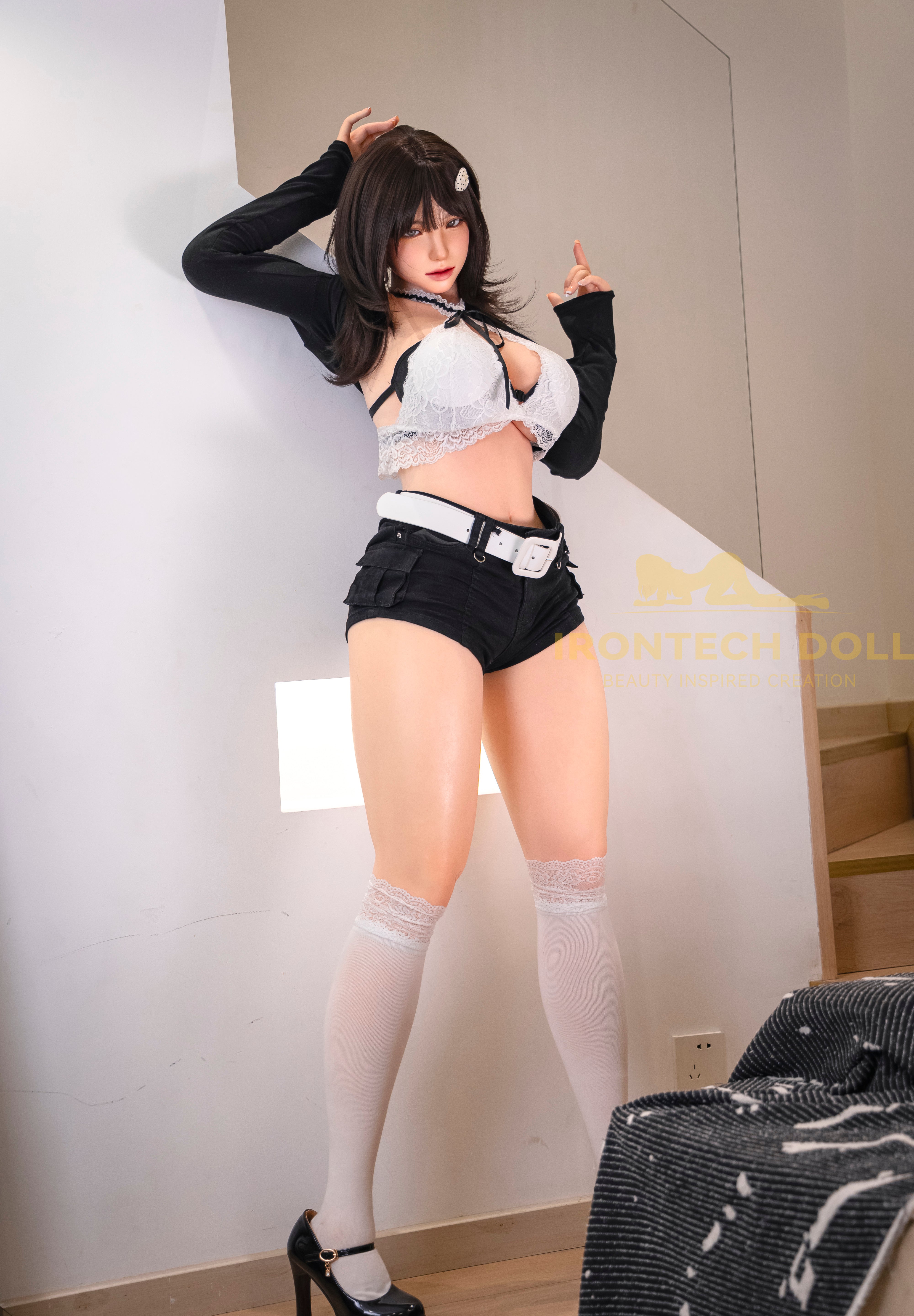 165cm/5ft5 G-cup Silicone Sex Doll – Kitty (US IN STOCK)