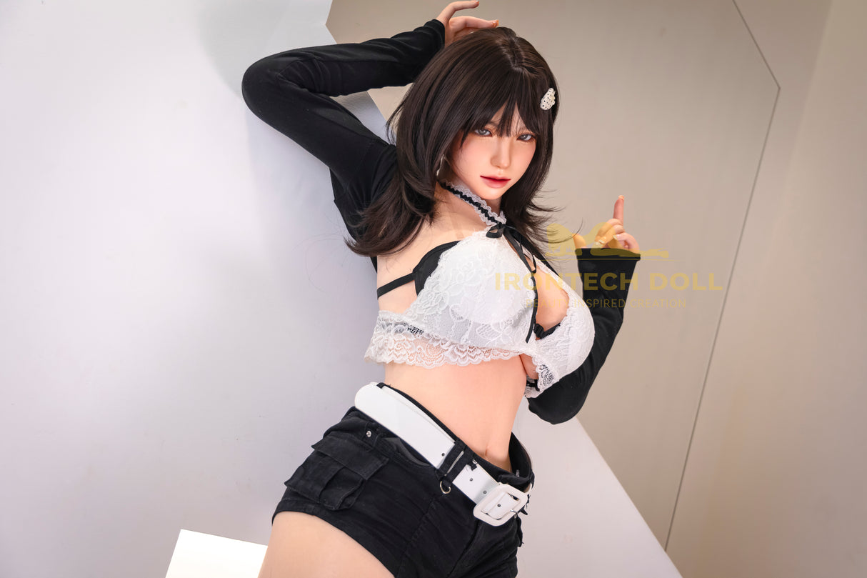 165cm/5ft5 G-cup Silicone Sex Doll – Kitty