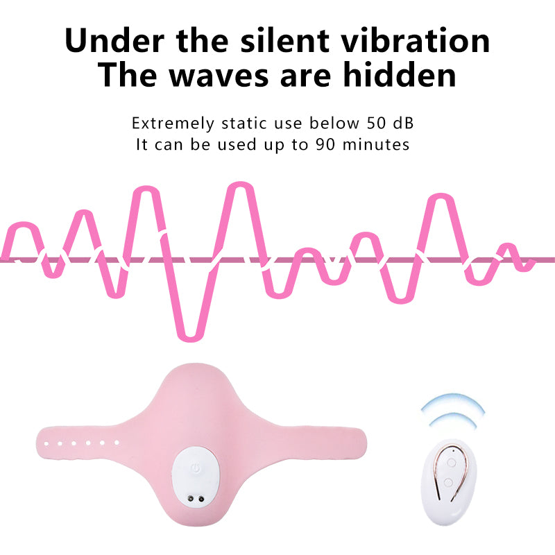Smart App-Controlled Wearable Butterfly Vibrator