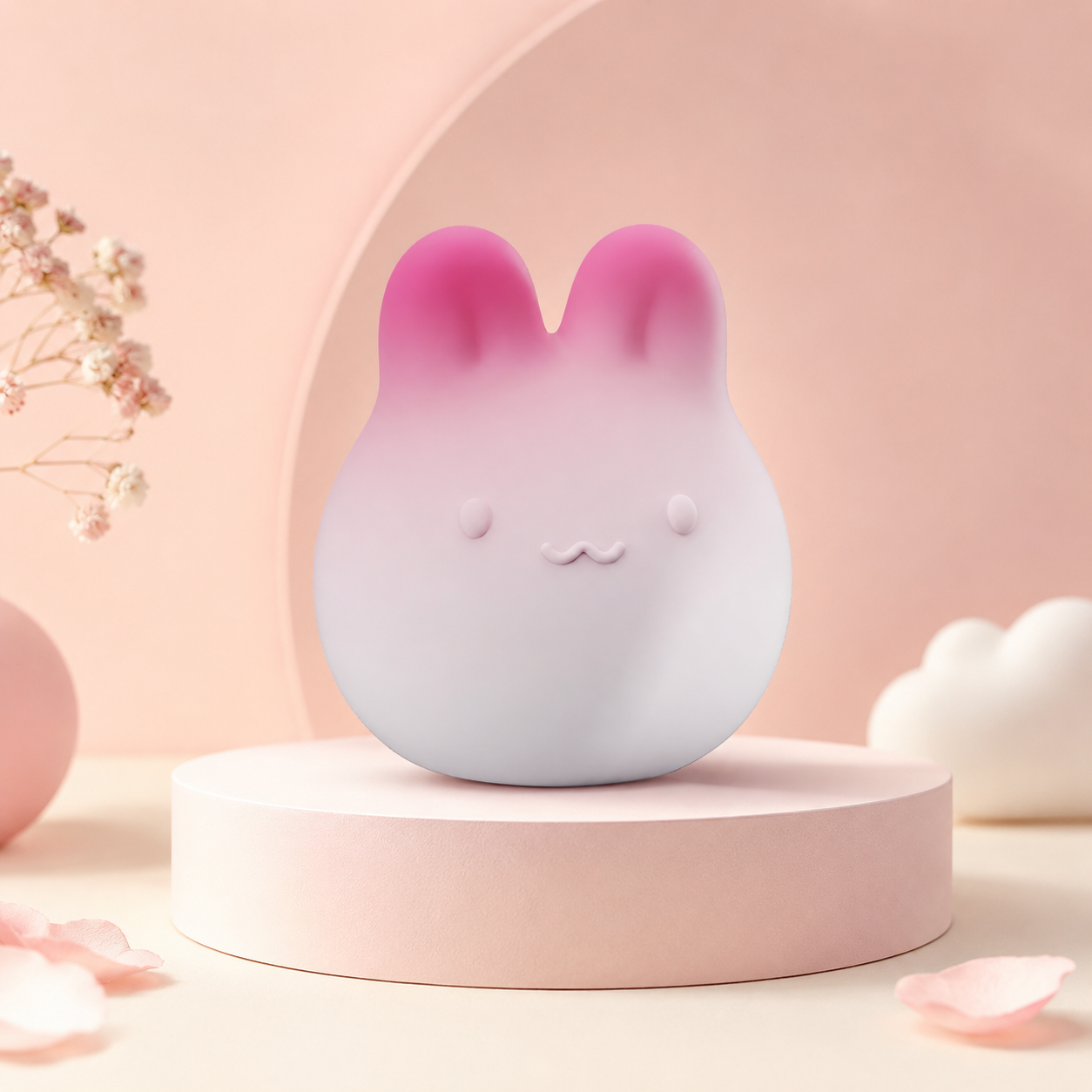 Bunny Pressure-Sensing Vibrator Magnetic Charging IPX6 10 Modes