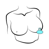 10-Speed Vibrating Nose Clip & Egg Massager