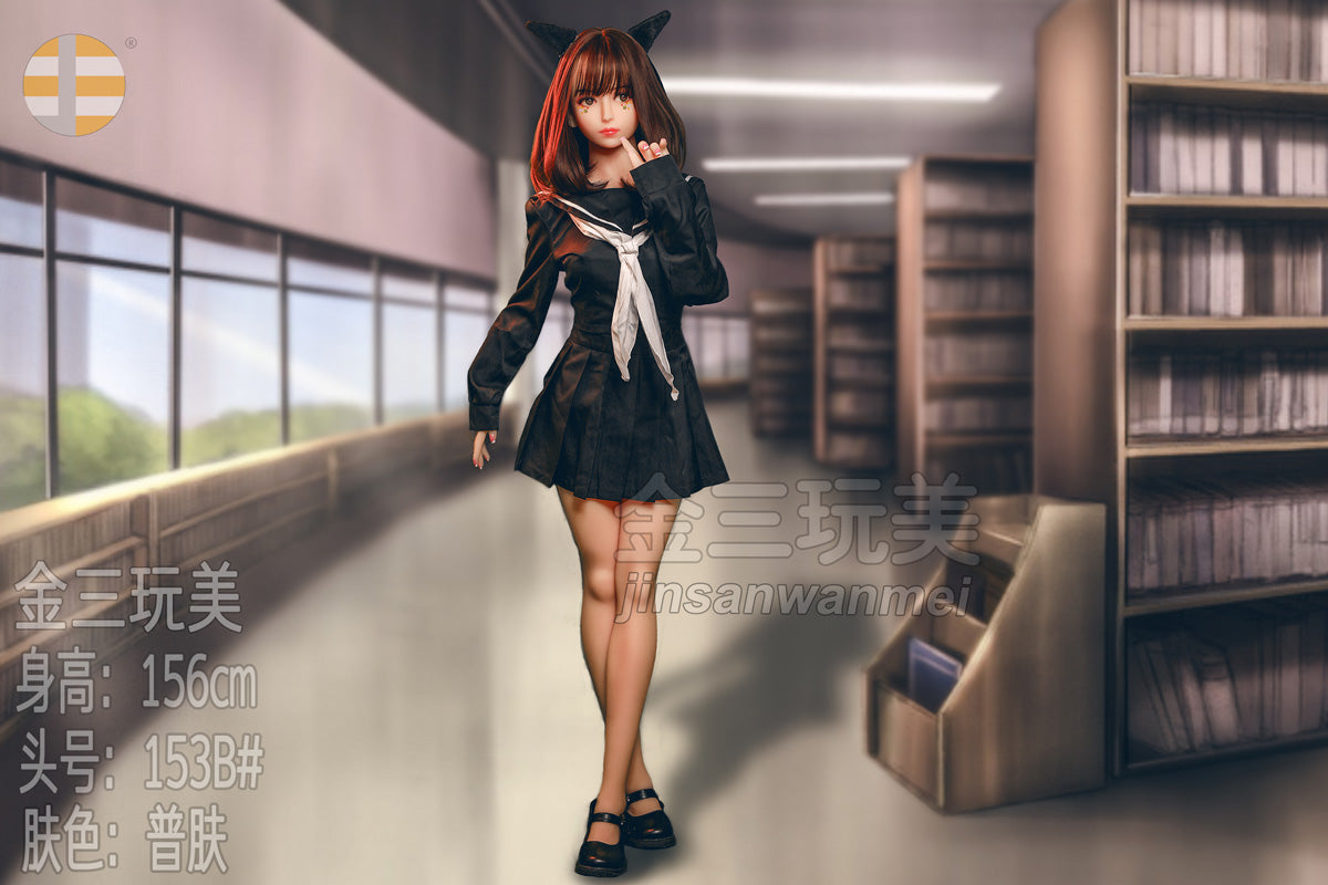 156cm/5ft1 B-cup S-TPE Sex Doll – Khloe