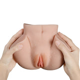 Real Vagina And Anal Lifelike Flesh Masturbator Sex Toy Love Doll Pussy For Male