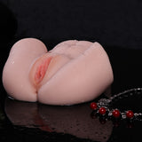 Real Vagina And Anal Lifelike Flesh Masturbator Sex Toy Love Doll Pussy For Male