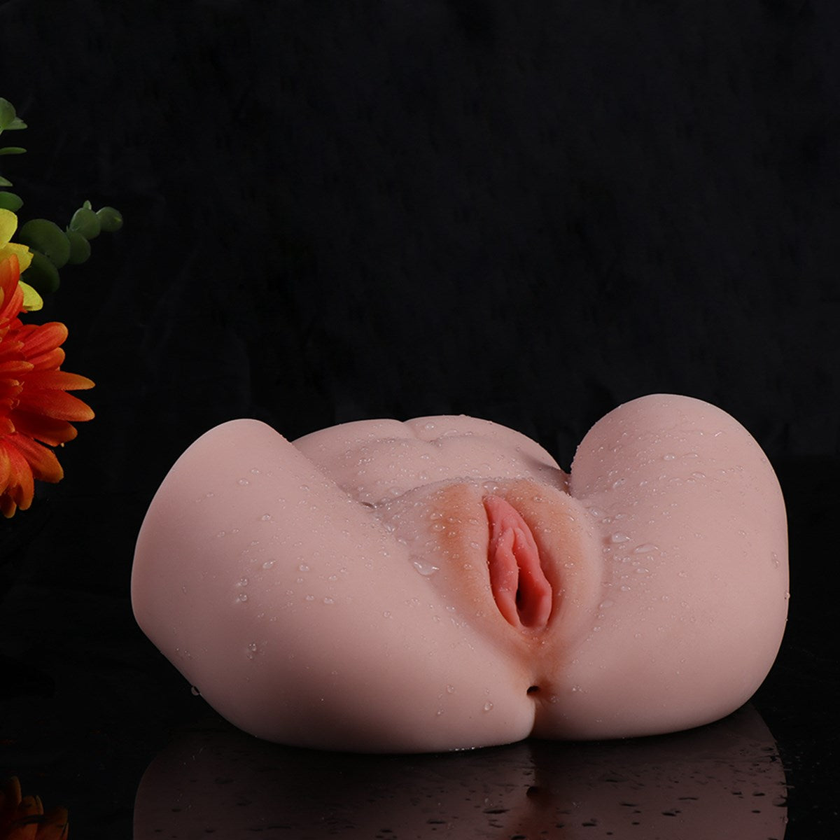 Real Vagina And Anal Lifelike Flesh Masturbator Sex Toy Love Doll Pussy For Male