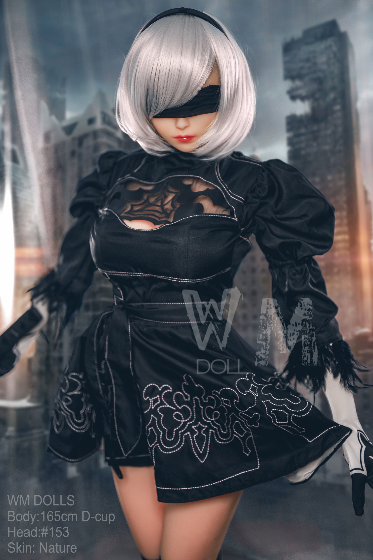 165cm/5ft4 D-cup S-TPE Sex Doll – Crimson